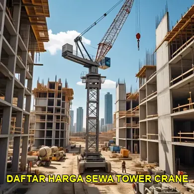 Update Daftar Harga Sewa Tower Crane Terbaru untuk Proyek Anda